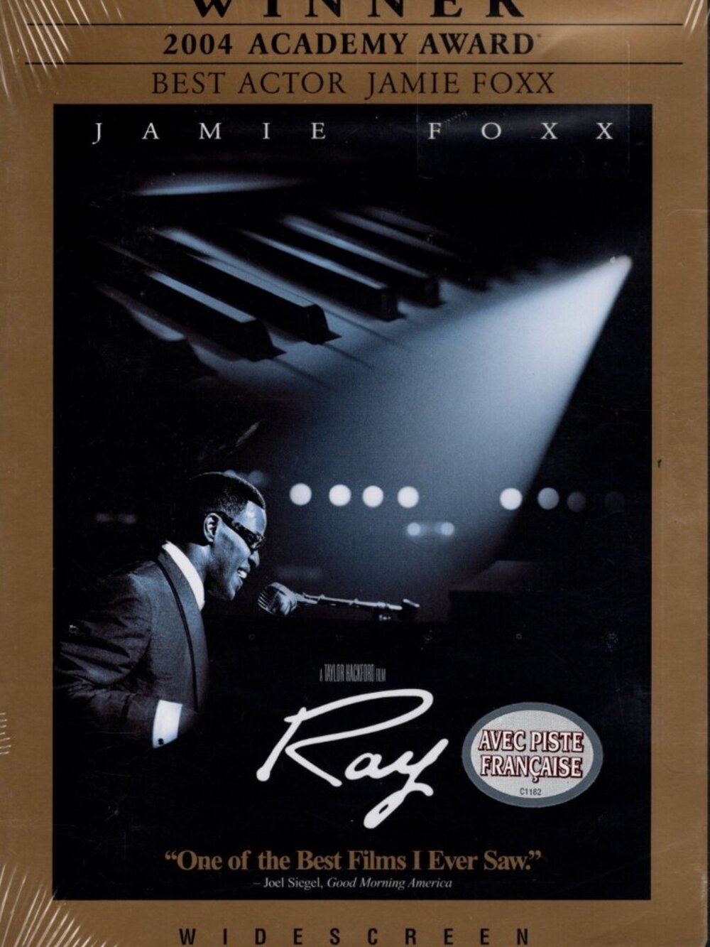 Ray DVD New Sealed Widescreen Jamie Foxx Academy Award Biopic